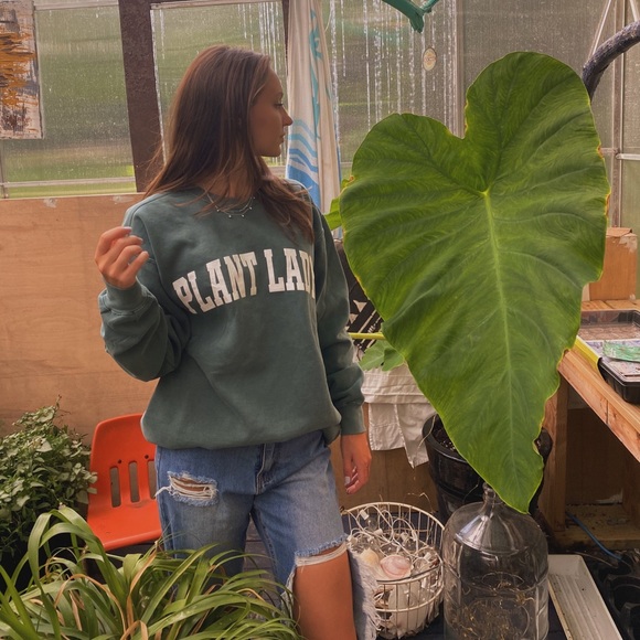 PLANT LADY Oversized Collegiate sweatshirt - Picture 3 of 10